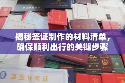 麦积揭秘签证制作的材料清单，确保顺利出行的关键步骤