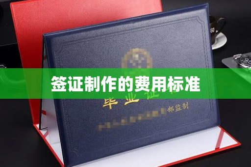 麦积签证制作的费用标准
