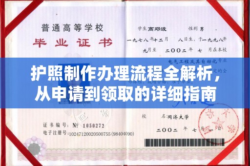 麦积护照制作办理流程全解析，从申请到领取的详细指南