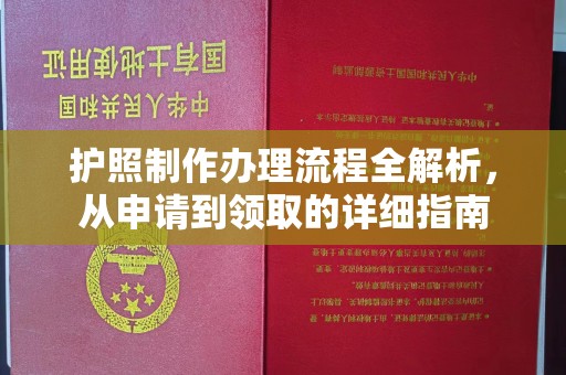 麦积护照制作办理流程全解析，从申请到领取的详细指南